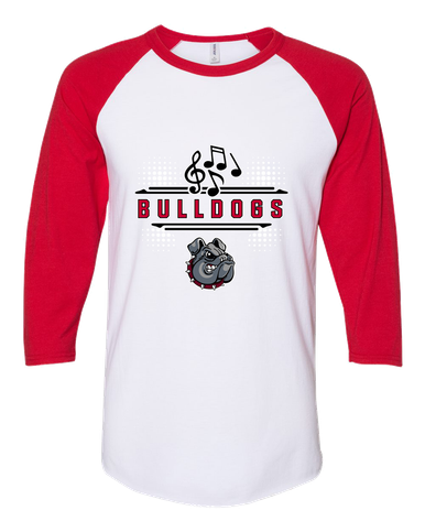 Springdale Bulldogs Band # 3 Men's Baseball T-Shirt