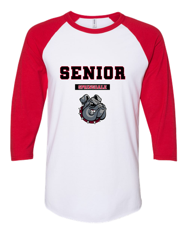 Springdale Bulldogs Senior #2 Women's Baseball T-Shirt