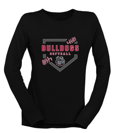 Springdale Bulldogs Softball #2 Women's LS T-Shirt