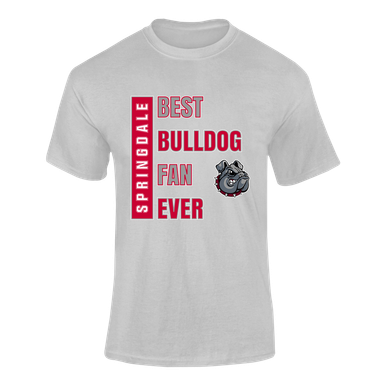 Springdale Bulldogs Best Bulldog Fan Men's Premium SS T-Shirt