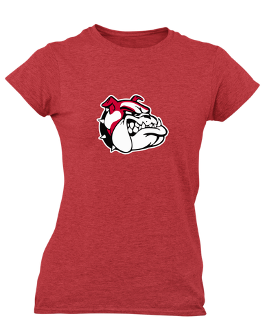 Oak Hills Bulldogs Mascot #1 Women's Premium SS T-Shirt