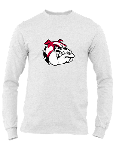 Oak Hills Bulldogs Mascot #1 Men's LS T-Shirt