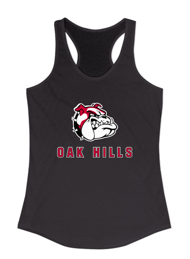 Oak Hills Bulldogs Mascot #2 Women's Tank Top