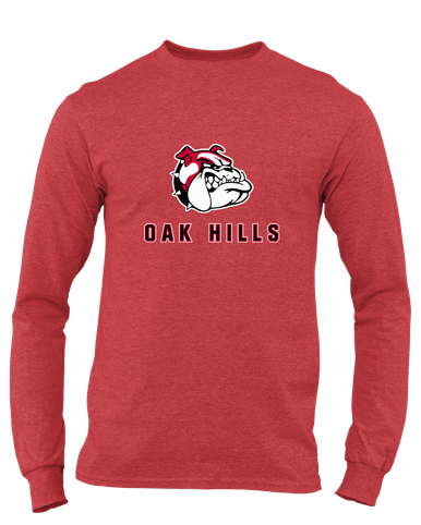 Oak Hills Bulldogs Mascot #2 Men's Premium LS T-Shirt