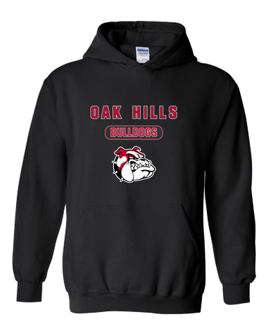 Oak Hills Bulldogs Mascot #3 Men's Hoodie