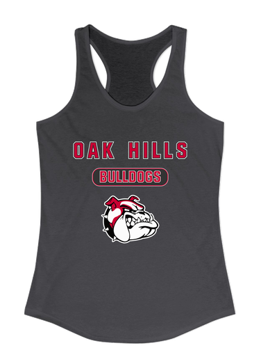 Oak Hills Bulldogs Mascot #3 Women's Tank Top