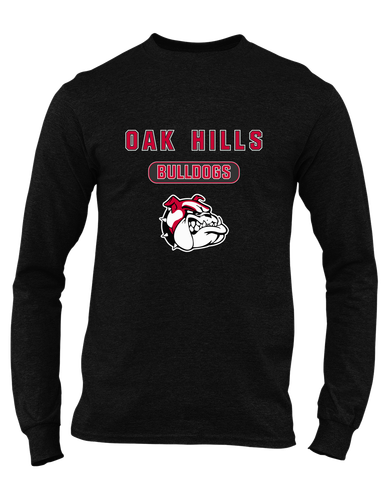 Oak Hills Bulldogs Mascot #3 Men's Premium LS T-Shirt