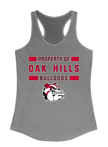 Oak Hills Bulldogs Property Of Women's Tank Top
