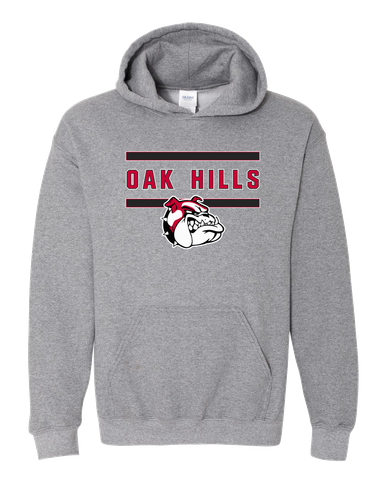 Oak Hills Bulldogs Mascot #4 Men's Hoodie