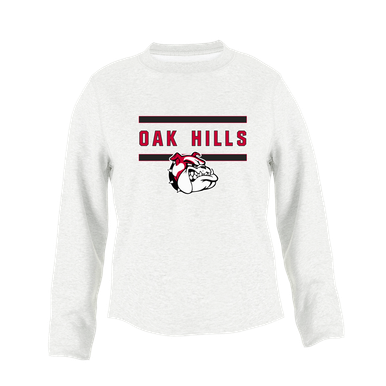 Oak Hills Bulldogs Mascot #4 Women's Sweatshirt