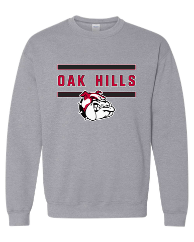 Oak Hills Bulldogs Mascot #4 Men's Sweatshirt