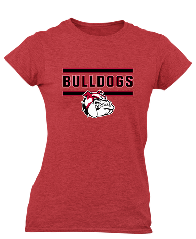 Oak Hills Bulldogs Mascot #5 Women's Premium SS T-Shirt