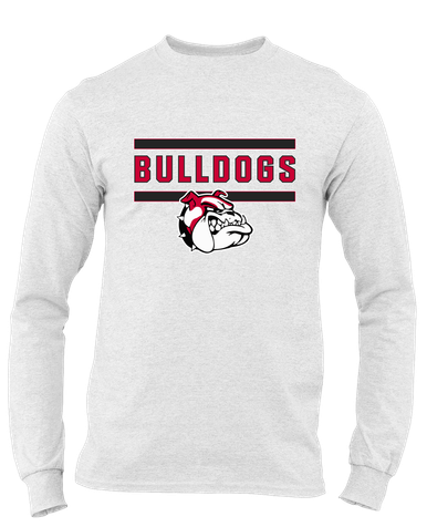 Oak Hills Bulldogs Mascot #5 Men's LS T-Shirt