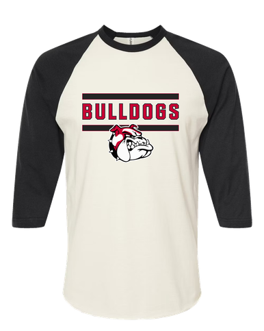 Oak Hills Bulldogs Mascot #5 Men's Baseball T-Shirt