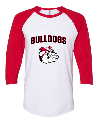Oak Hills Bulldogs Mascot #6 Men's Baseball T-Shirt
