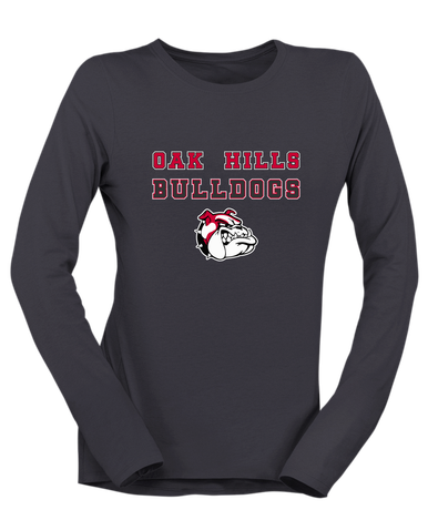 Oak Hills Bulldogs Spirit Women's LS T-Shirt
