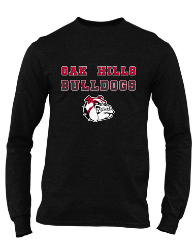 Oak Hills Bulldogs Spirit Men's LS T-Shirt