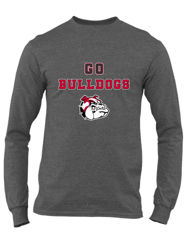 Oak Hills Bulldogs Go Team Men's LS T-Shirt
