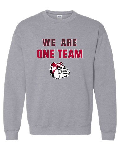 Oak Hills Bulldogs We Are One Team Men's Sweatshirt