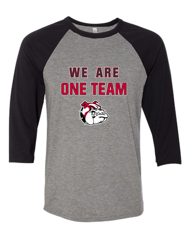 Oak Hills Bulldogs We Are One Team Men's Baseball T-Shirt