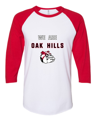 Oak Hills Bulldogs We Are Women's Baseball T-Shirt