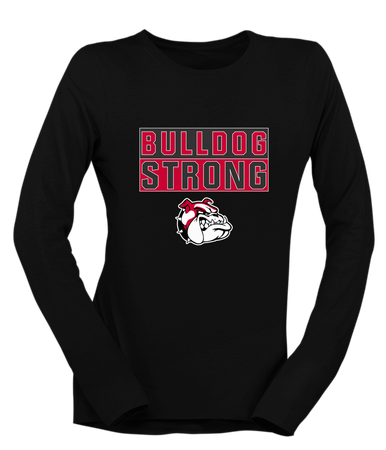 Oak Hills Bulldogs Strong #1 Women's LS T-Shirt