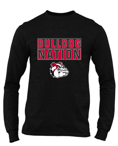 Oak Hills Bulldogs Nation #1 Men's Premium LS T-Shirt