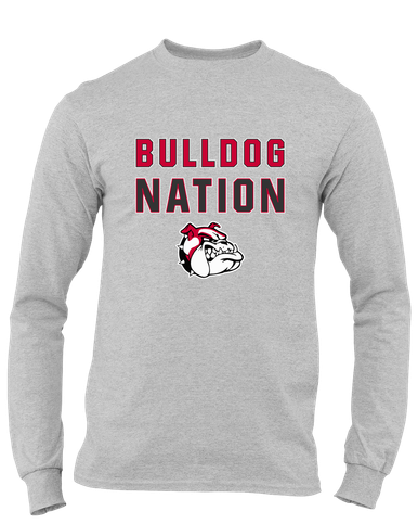 Oak Hills Bulldogs Nation #2 Men's LS T-Shirt