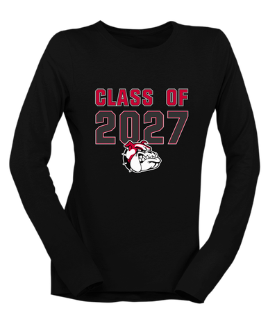 Oak Hills Bulldogs Class of 2027 Women's LS T-Shirt