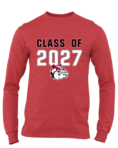Oak Hills Bulldogs Class of 2027 Men's Premium LS T-Shirt