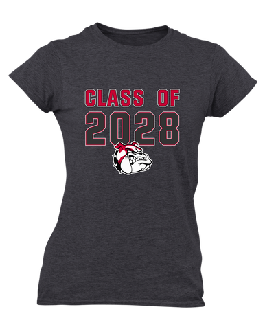 Oak Hills Bulldogs Class of 2028 Women's Premium SS T-Shirt