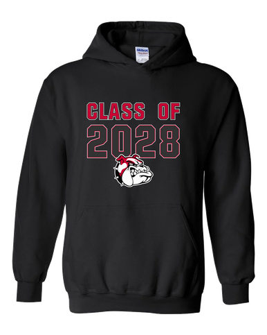 Oak Hills Bulldogs Class of 2028 Men's Hoodie