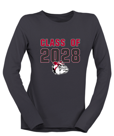 Oak Hills Bulldogs Class of 2028 Women's LS T-Shirt