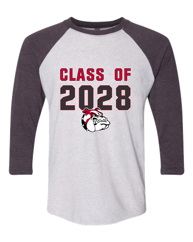 Oak Hills Bulldogs Class of 2028 Women's Baseball T-Shirt