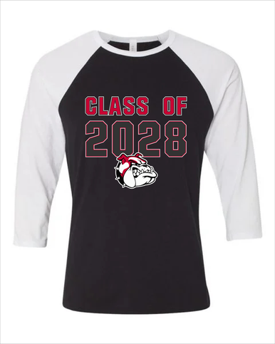 Oak Hills Bulldogs Class of 2028 Men's Baseball T-Shirt