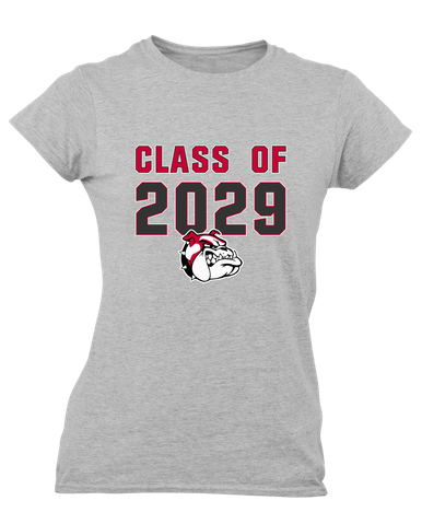 Oak Hills Bulldogs Class of 2029 Women's Premium SS T-Shirt