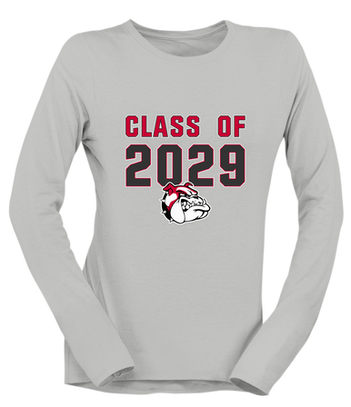 Oak Hills Bulldogs Class of 2029 Women's Premium LS T-Shirt