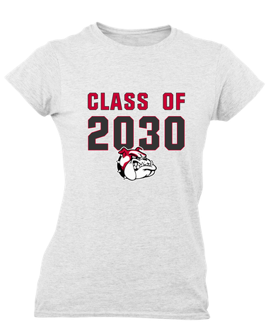 Oak Hills Bulldogs Class of 2030 Women's Premium SS T-Shirt