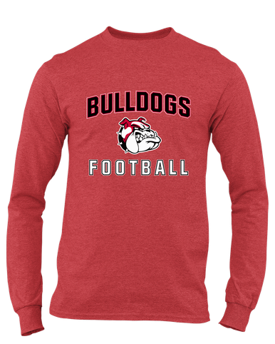 Oak Hills Bulldogs Football #1 Men's Premium LS T-Shirt