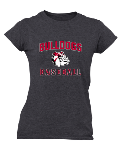 Oak Hills Bulldogs Baseball #1 Women's SS T-Shirt