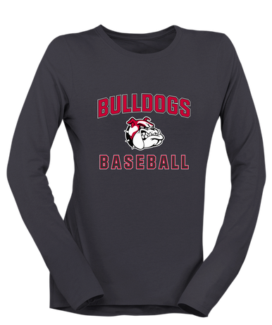 Oak Hills Bulldogs Baseball #1 Women's LS T-Shirt
