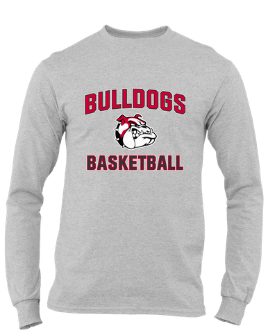 Oak Hills Bulldogs Basketball #1 Men's LS T-Shirt