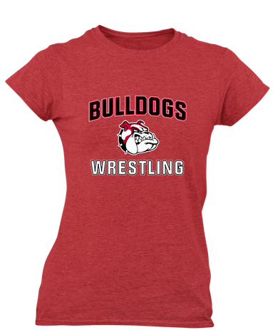 Oak Hills Bulldogs Wrestling Women's Premium SS T-Shirt