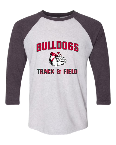 Oak Hills Bulldogs Track & Field Men's Baseball T-Shirt