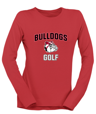 Oak Hills Bulldogs Golf Women's LS T-Shirt