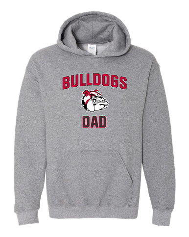Oak Hills Bulldogs Dad Men's Hoodie