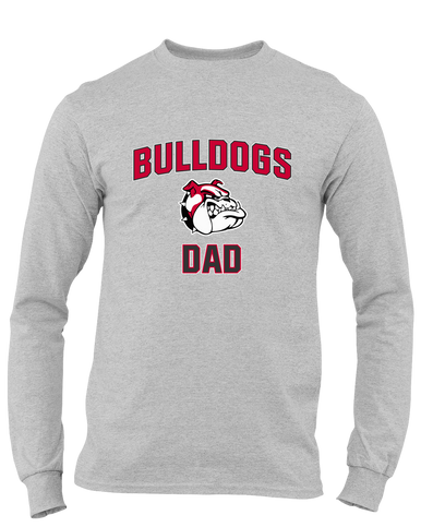 Oak Hills Bulldogs Dad Men's LS T-Shirt
