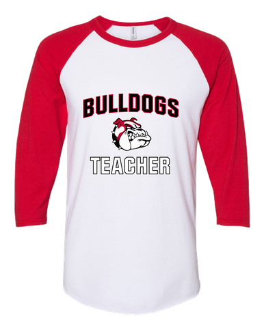 Oak Hills Bulldogs Teacher Women's Baseball T-Shirt