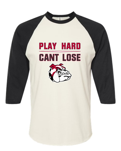 Oak Hills Bulldogs Play Hard, Can't Lose Women's Baseball T-Shirt