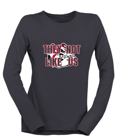 Oak Hills Bulldogs They Not Like Us #2 Women's LS T-Shirt